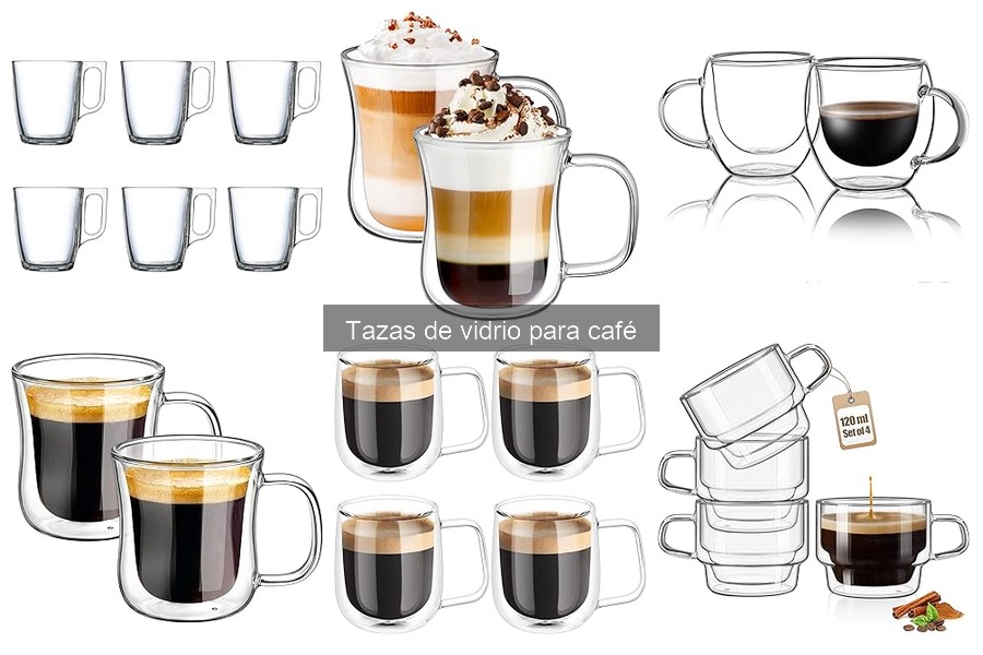 Guía para elegir las mejores tazas de vidrio para café