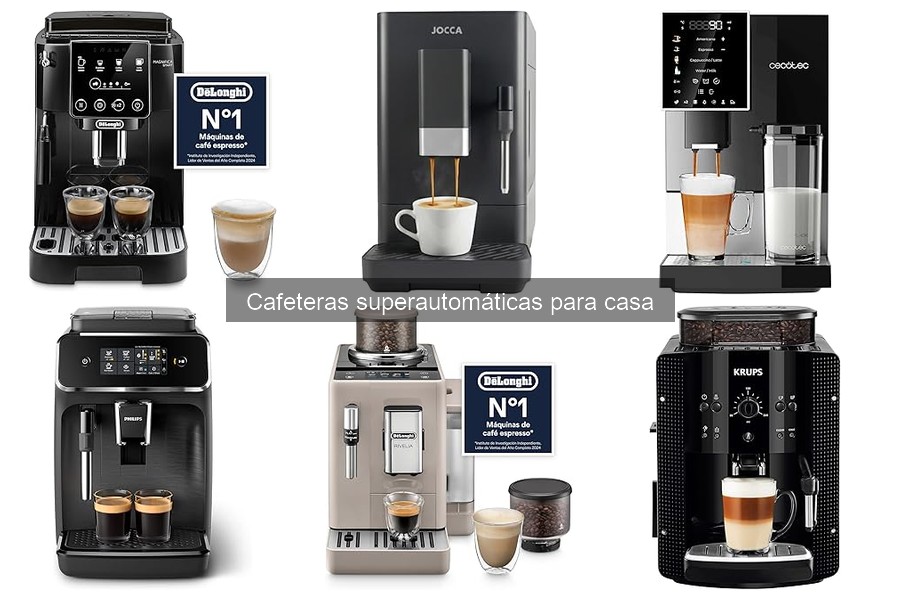 Instrucciones para usar tu cafetera superautomática en casa