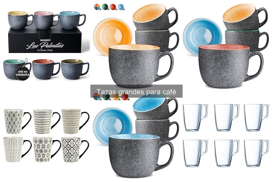 Las mejores ofertas en tazas grandes para café