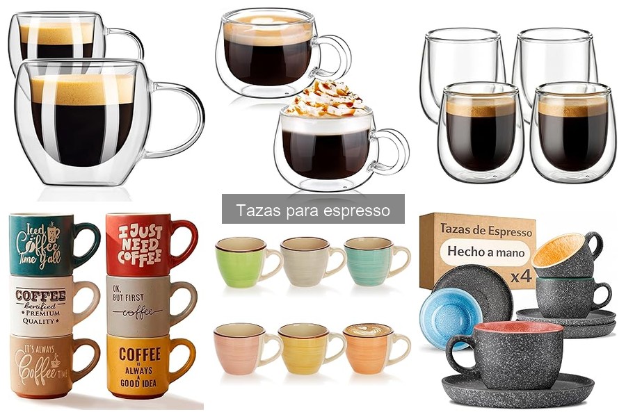 Las tazas de espresso preferidas por los baristas
