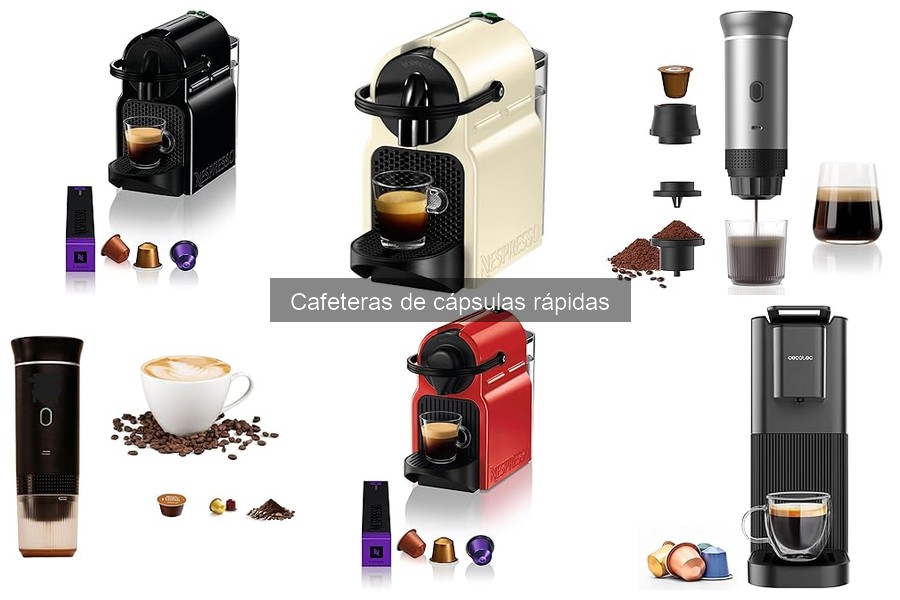 Mantenimiento básico para Cafeteras de Cápsulas Rápidas
