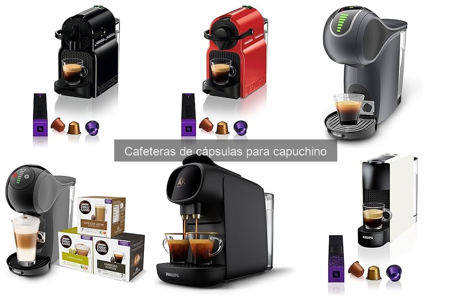 Mantenimiento de Cafeteras de Cápsulas para Capuchino
