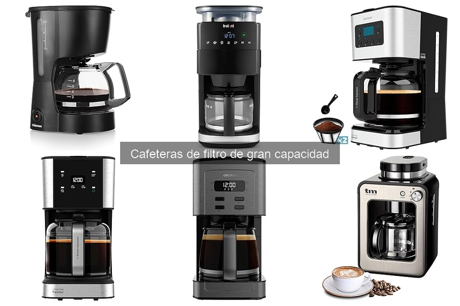Mantenimiento de Cafeteras de Filtro de Gran Capacidad