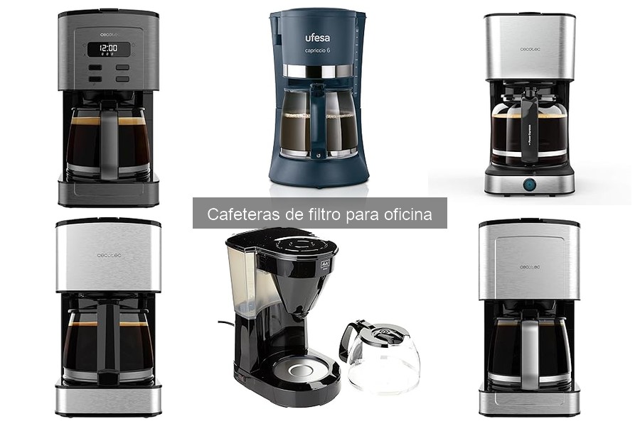 Mantenimiento de cafeteras de filtro en la oficina: Consejos prácticos