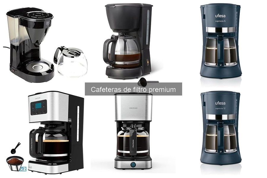 Mantenimiento de cafeteras de filtro premium: consejos útiles