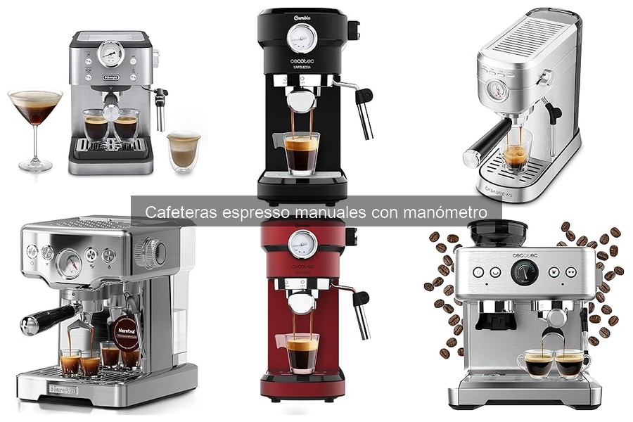 ** Mantenimiento de Cafeteras Espresso Manuales con Manómetro