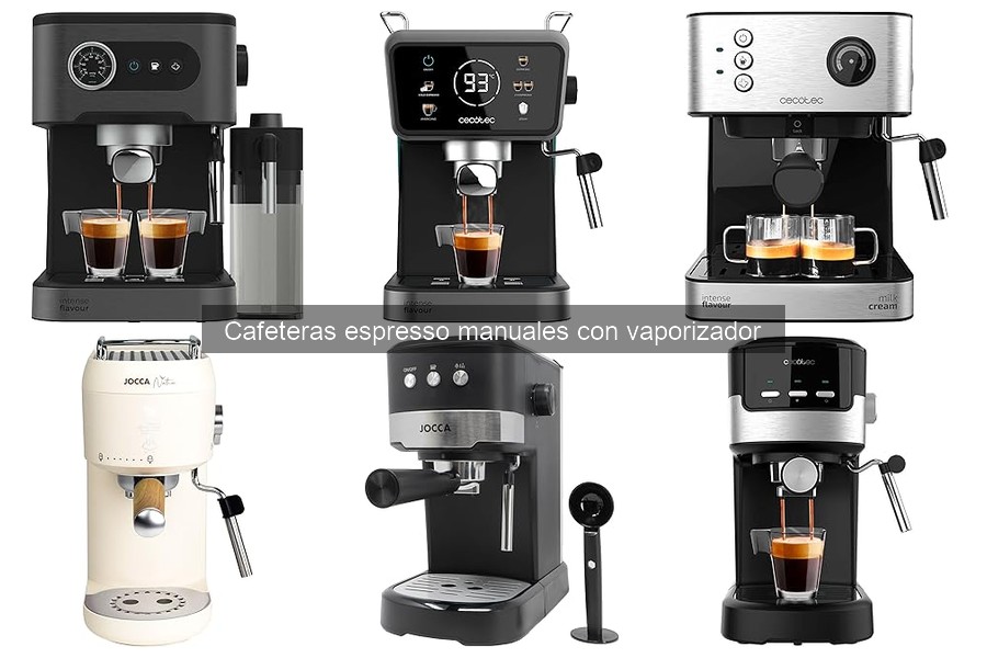 ** Mantenimiento de cafeteras espresso manuales con vaporizador