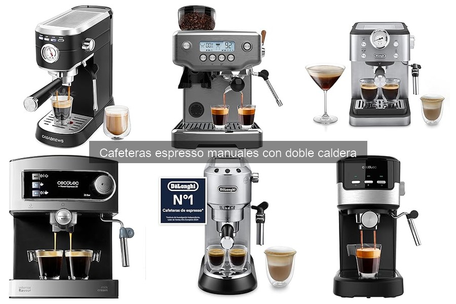 Mantenimiento de Cafeteras Espresso Manuales de Doble Caldera
