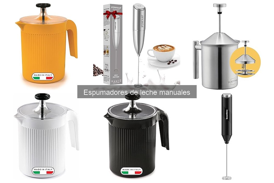 Mantenimiento y limpieza de espumadores de leche manuales