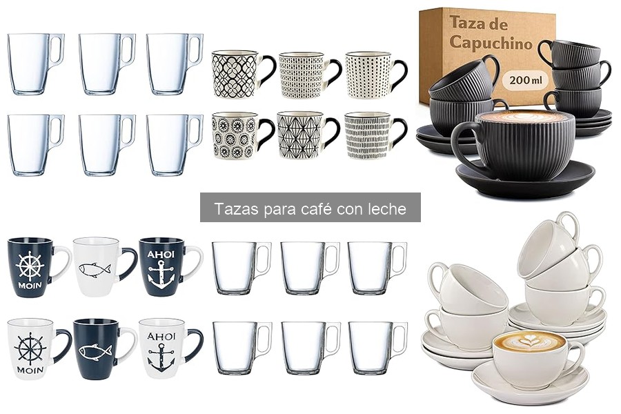 Mantenimiento y limpieza de tazas para café con leche