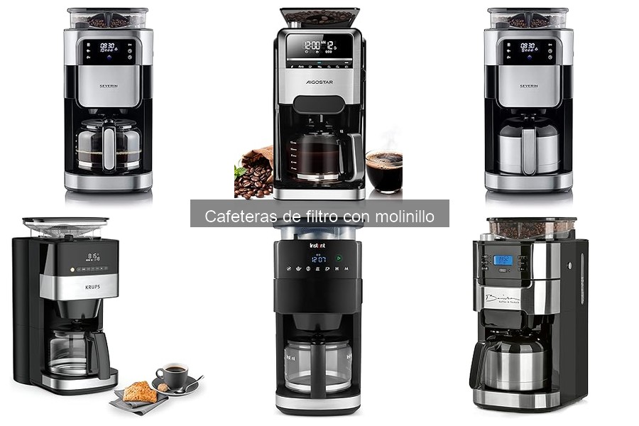 Mejor Cafetera de Filtro con Molinillo para Espacios Pequeños