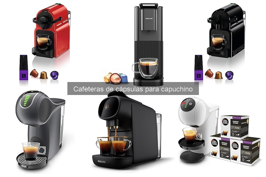 Mejores accesorios para cafeteras de cápsulas de capuchino