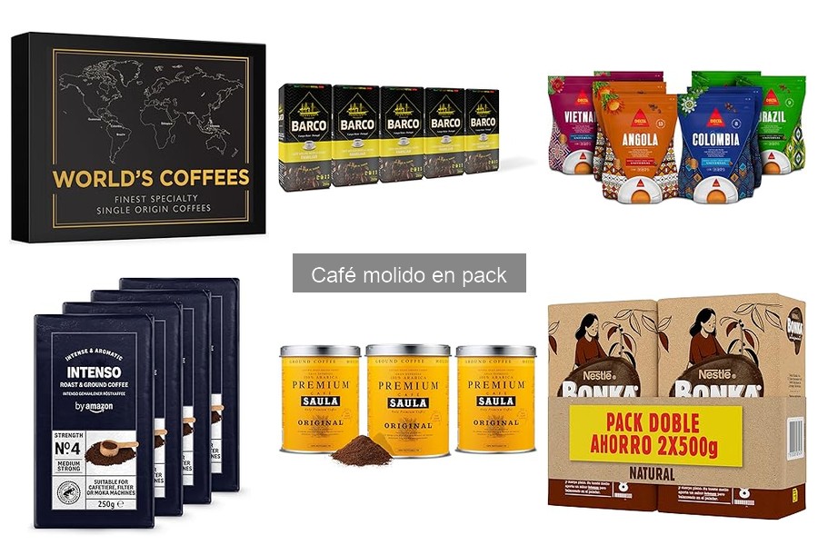 Mejores Cafés Molidos en Pack: Guía de Compra 2023