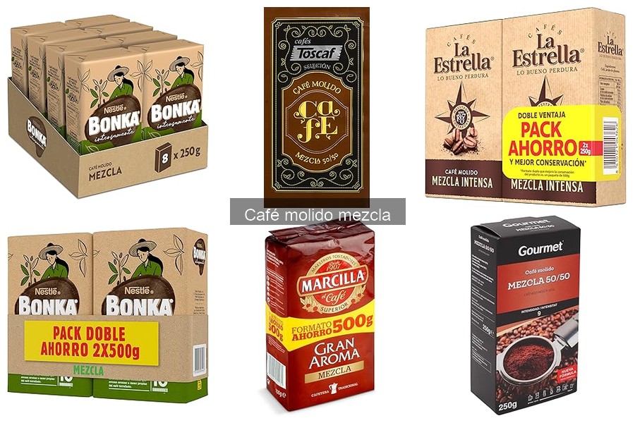 Mejores cafés molidos mezcla para preparar en casa