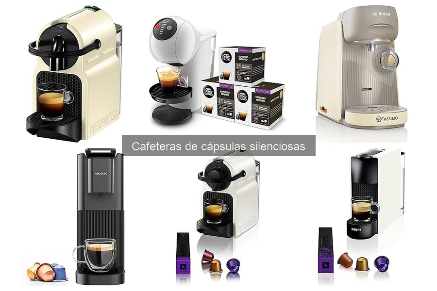 Mejores cafeteras de cápsulas silenciosas para tu hogar