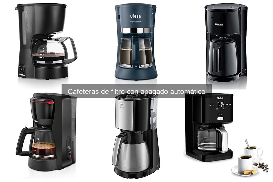 Mejores cafeteras de filtro con apagado automático para familias