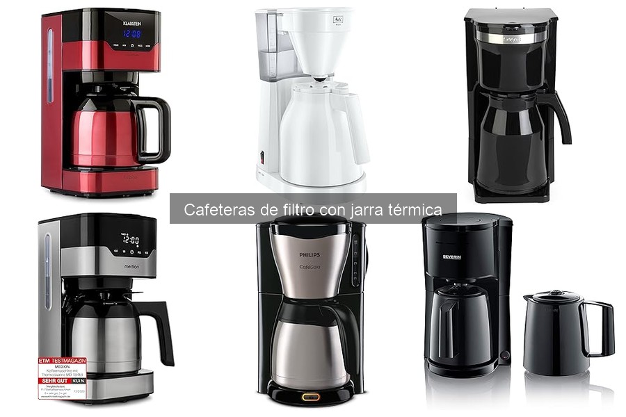 Mejores cafeteras de filtro con jarra térmica 2023