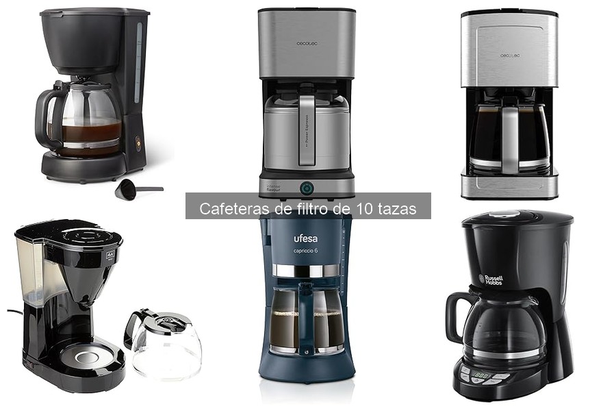 Mejores cafeteras de filtro de 10 tazas en 2023