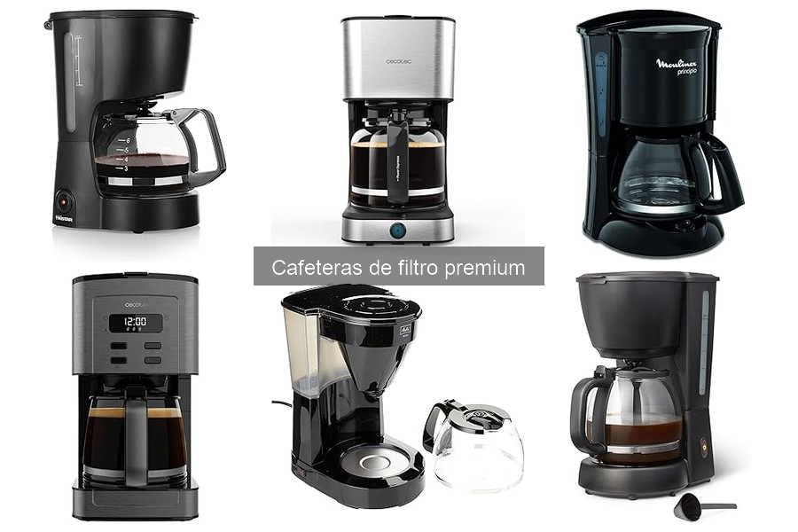 Mejores cafeteras de filtro premium: Comparativa y opiniones