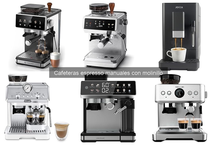 Mejores cafeteras espresso con molinillo en 2023