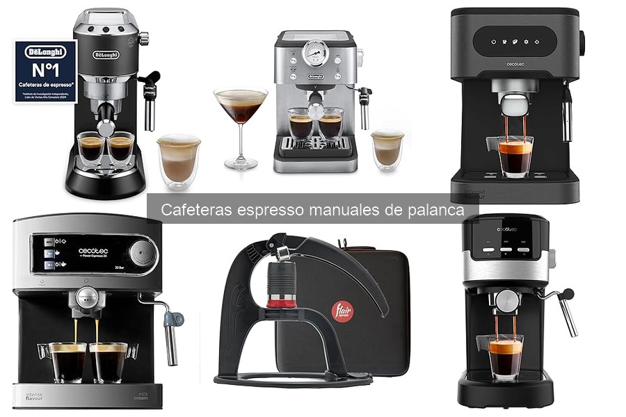 Mejores cafeteras espresso manuales para principiantes
