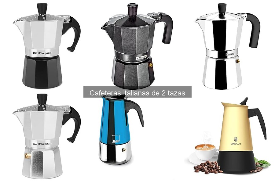 Mejores cafeteras italianas de 2 tazas para principiantes