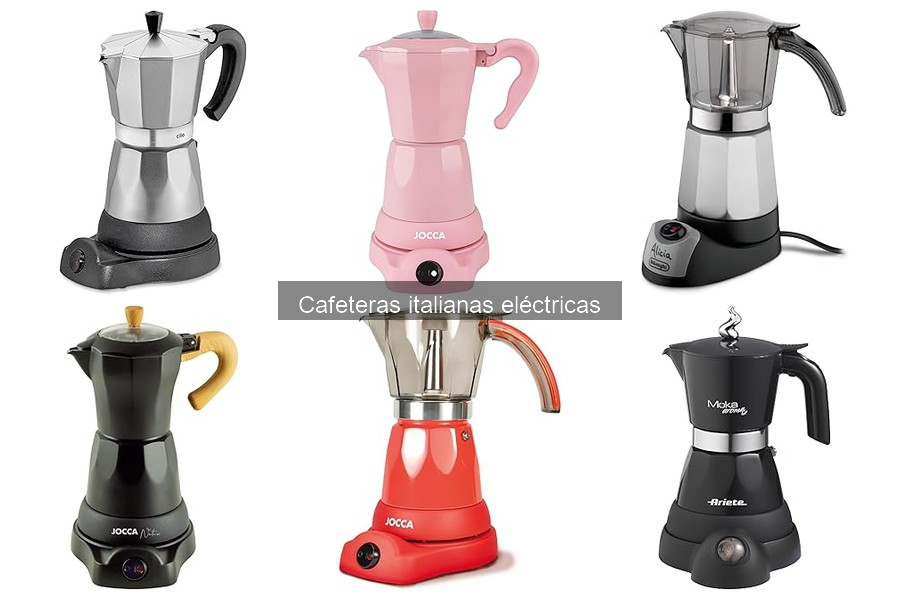 Mejores cafeteras italianas eléctricas para tu hogar