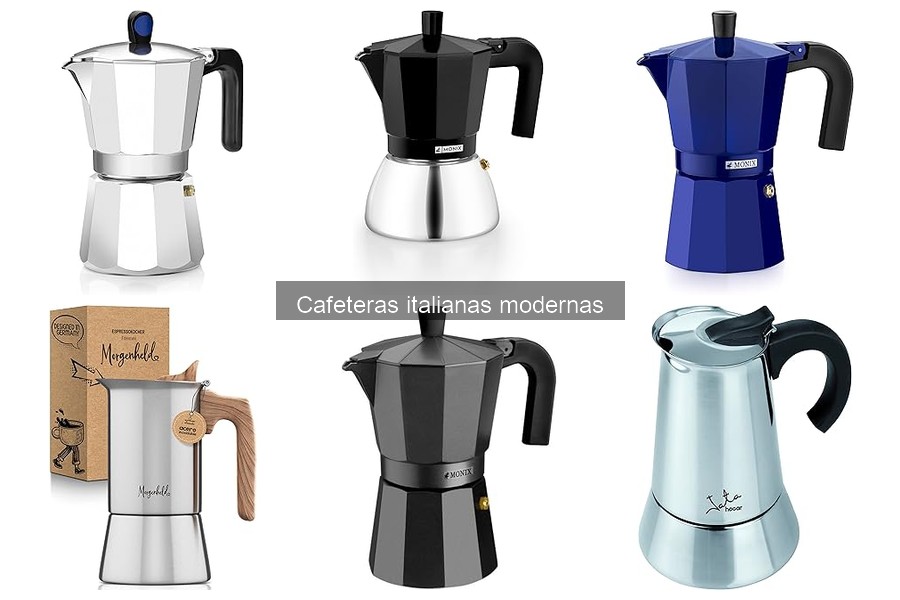 Mejores cafeteras italianas modernas para disfrutar en casa