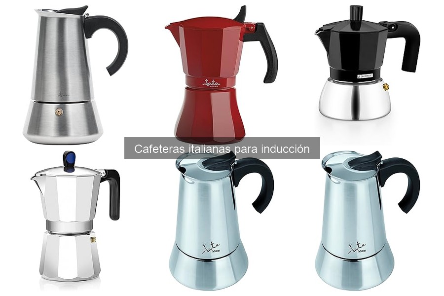 Mejores cafeteras italianas para inducción en 2023
