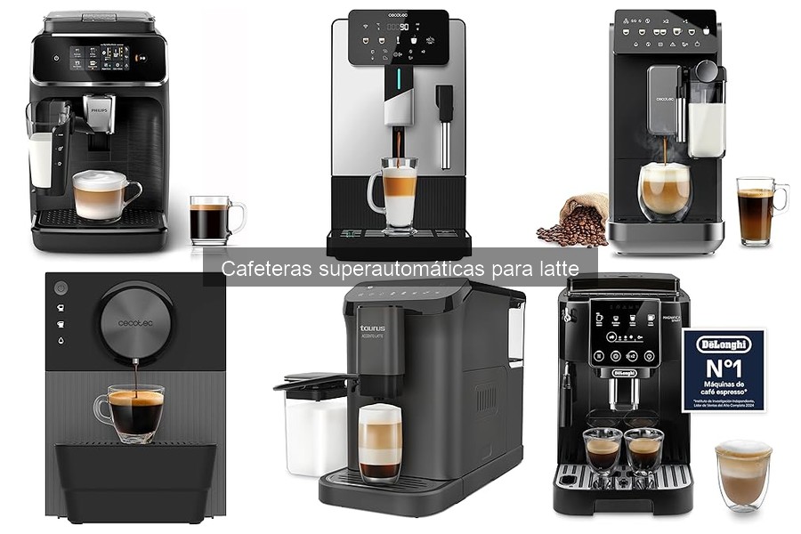 Mejores cafeteras superautomáticas para latte en 2023