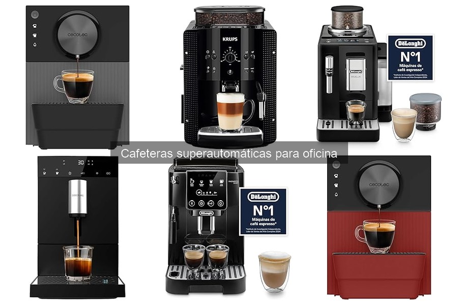 Mejores cafeteras superautomáticas para oficina en 2023