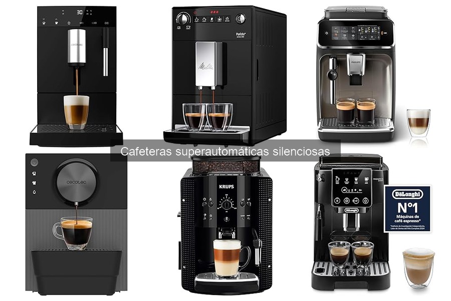 Mejores Cafeteras Superautomáticas Silenciosas 2023