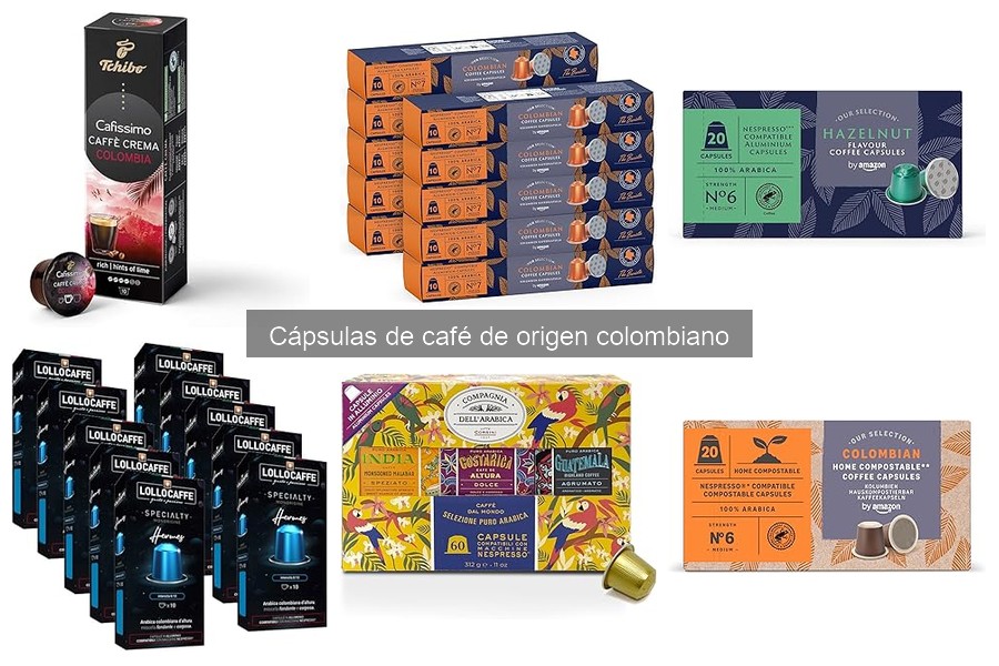 Mejores cápsulas de café colombiano: guía para elegir