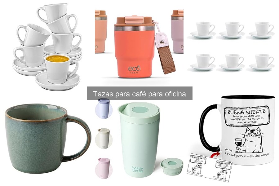 Mejores diseños de tazas para motivar a empleados en la oficina