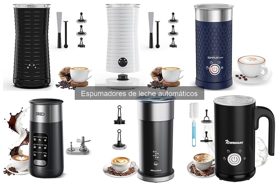 Mejores espumadores de leche automáticos para café en casa