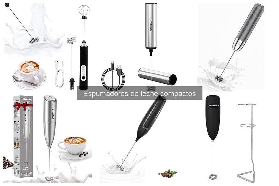 Mejores espumadores de leche compactos del 2023
