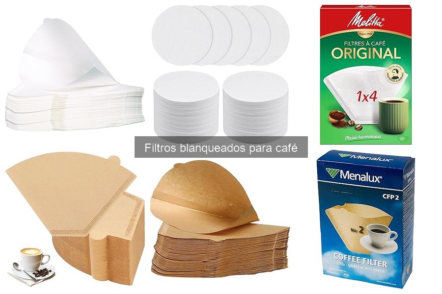 Mejores filtros blanqueados para café según opiniones de usuarios