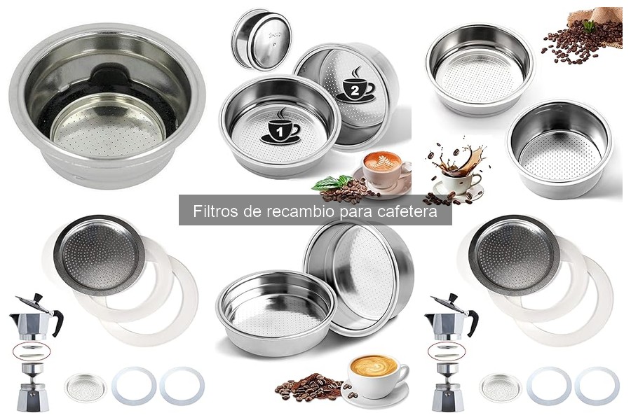 Mejores filtros de recambio para cafeteras de espresso