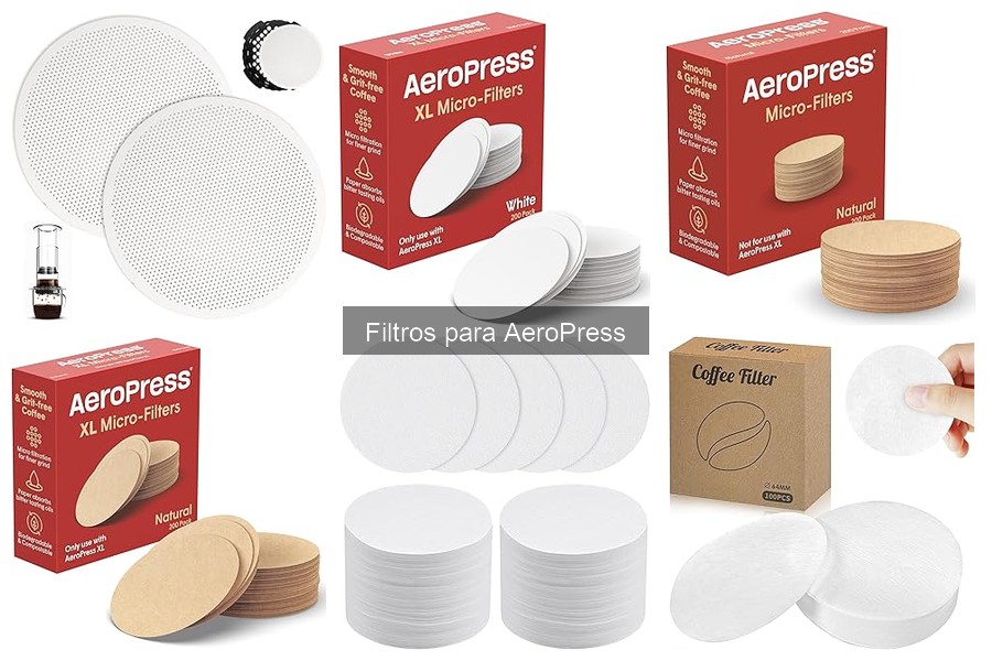 Mejores filtros para AeroPress según opiniones de usuarios