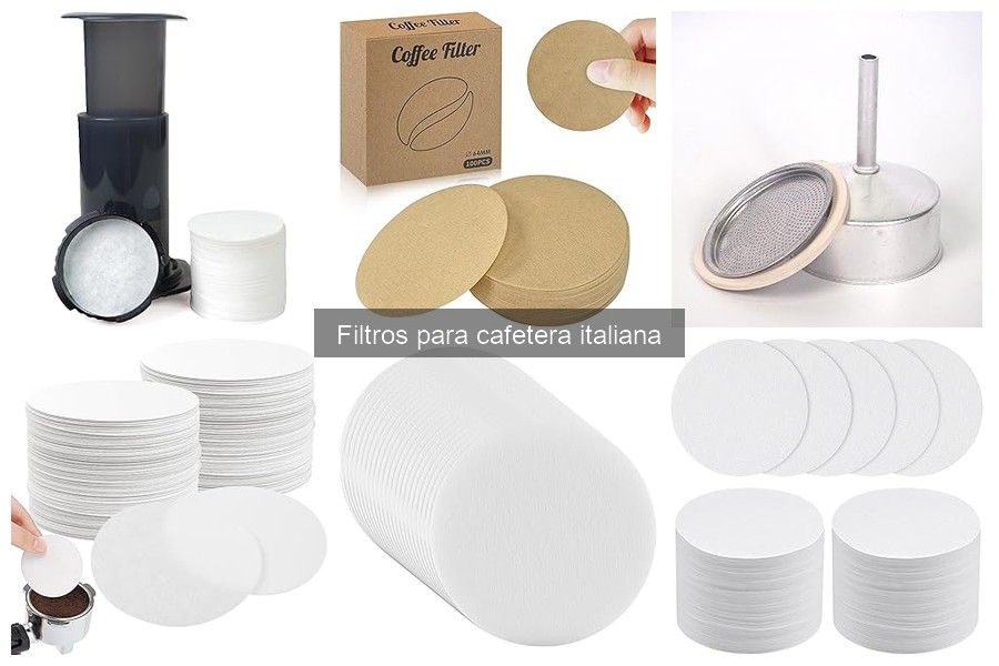 Mejores filtros para cafetera italiana en 2023