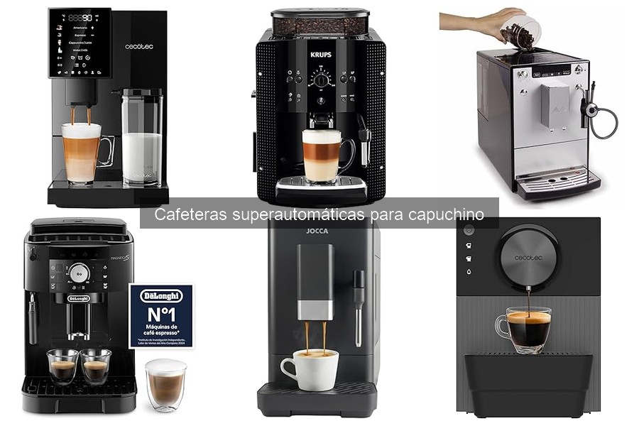 Mejores lugares para comprar cafeteras superautomáticas de capuchino