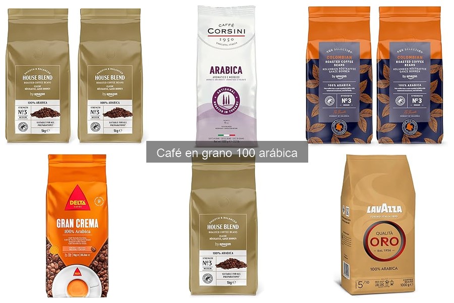 Mejores marcas de café en grano 100% arábica en Amazon