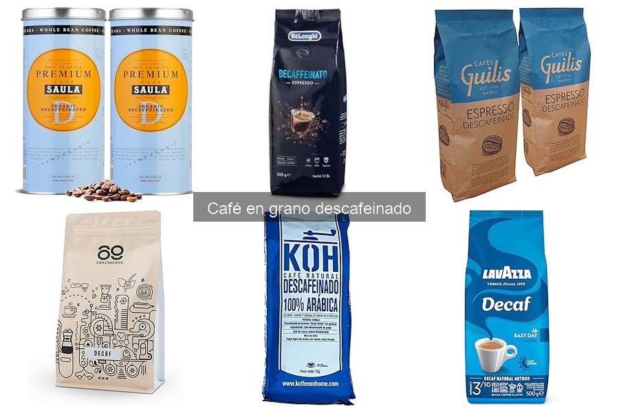 Mejores marcas de café en grano descafeinado 2023
