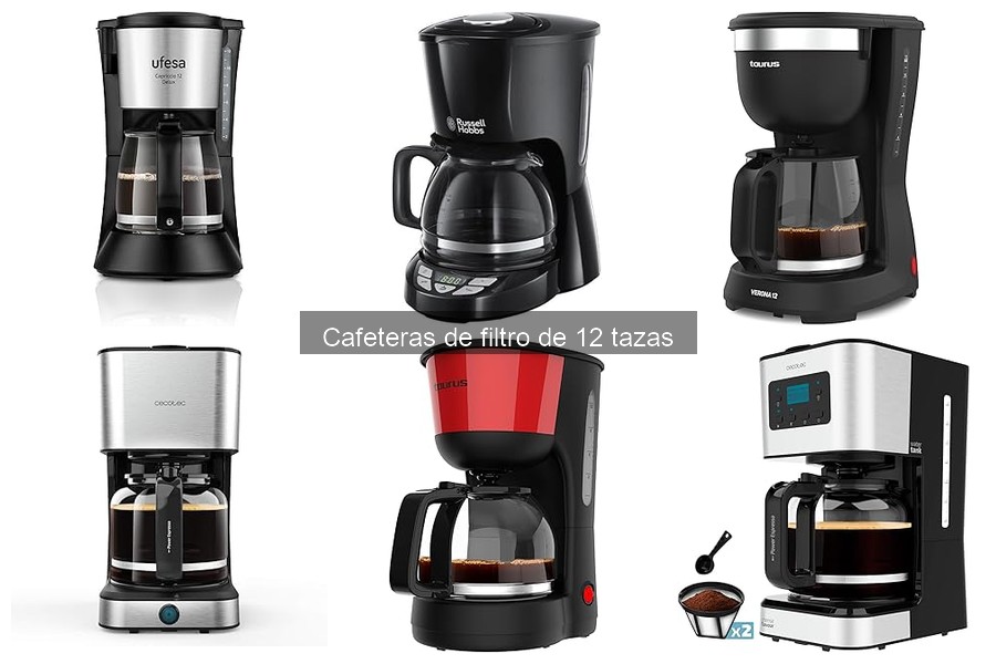 Mejores marcas de cafeteras de filtro de 12 tazas