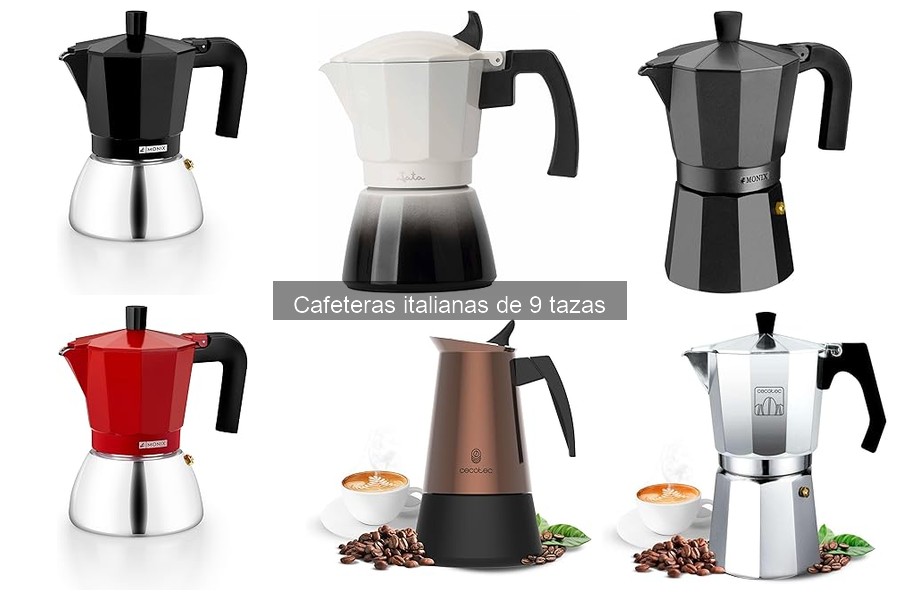 Mejores marcas de cafeteras italianas de 9 tazas en 2023