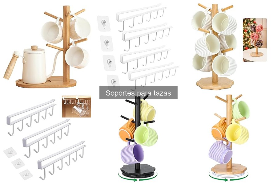 Mejores marcas de soportes para tazas: opiniones y reseñas