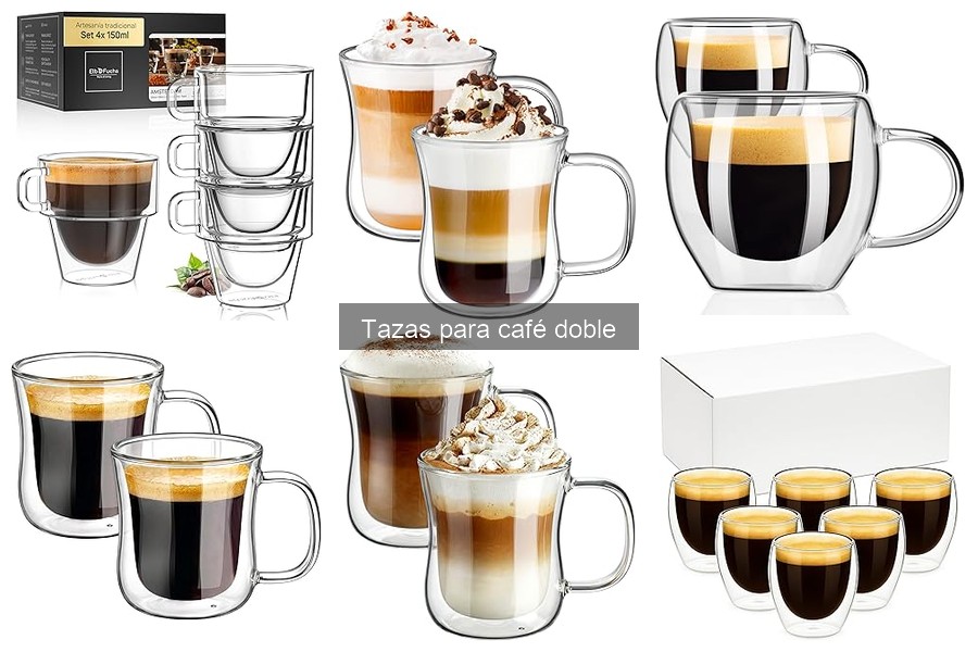 Mejores marcas de tazas de café doble para tu hogar