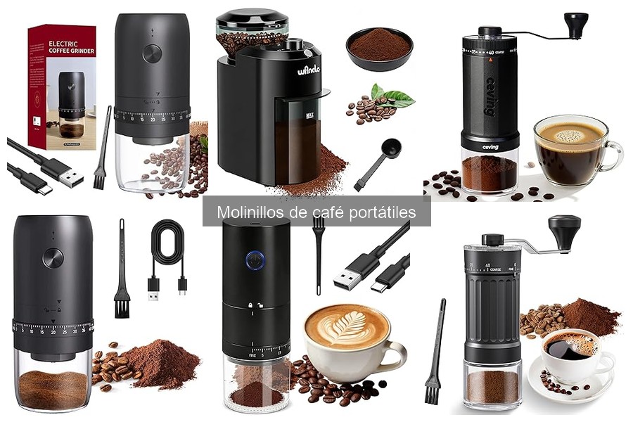 Mejores molinillos de café portátiles de 2023: Comparativa