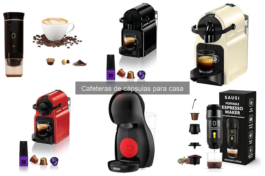 Mejores Ofertas en Cafeteras de Cápsulas para Casa