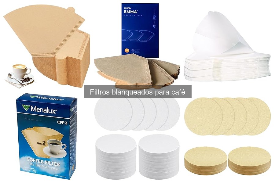 Mejores ofertas y precios de filtros blanqueados para café